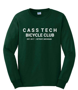 Cass Tech Bicycle Club Long Sleeve T-shirt