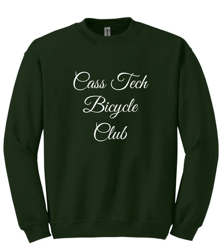 Cass Tech Bicycle Club Script Long Sleeve T-shirt