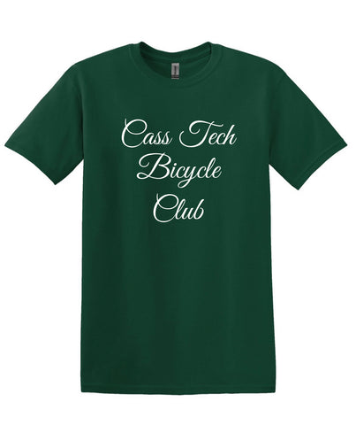 Cass Tech Bicycle Club Script T-shirt